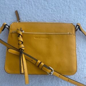 Vince Camuto Mustard Crossbody Bag
